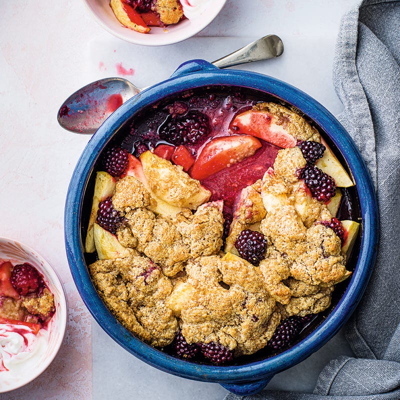Photo of Apple & blackberry cobbler by WW