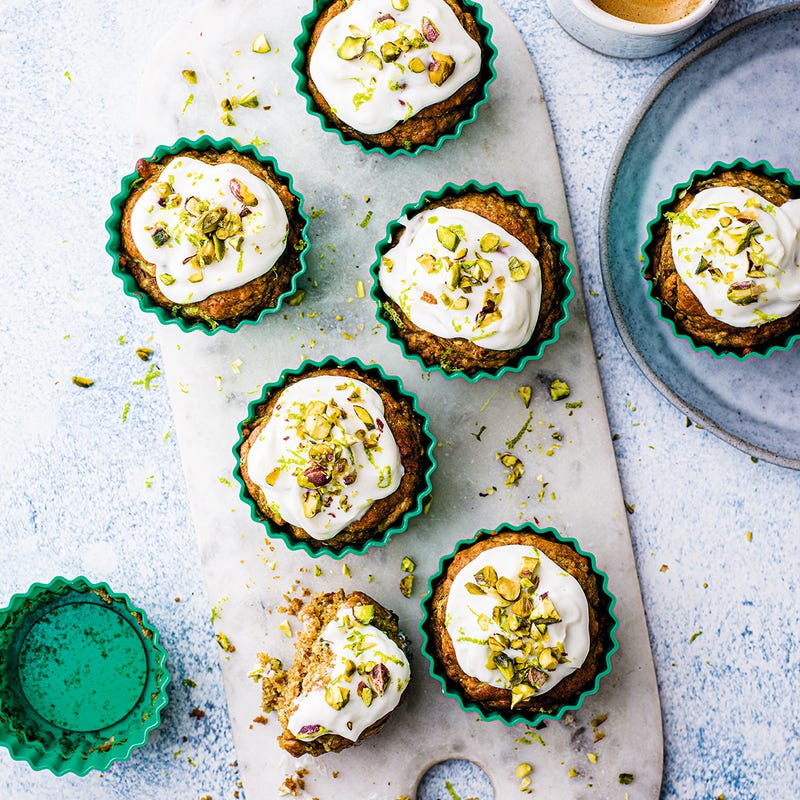 Photo of Courgette, pistachio & lime muffins by WW