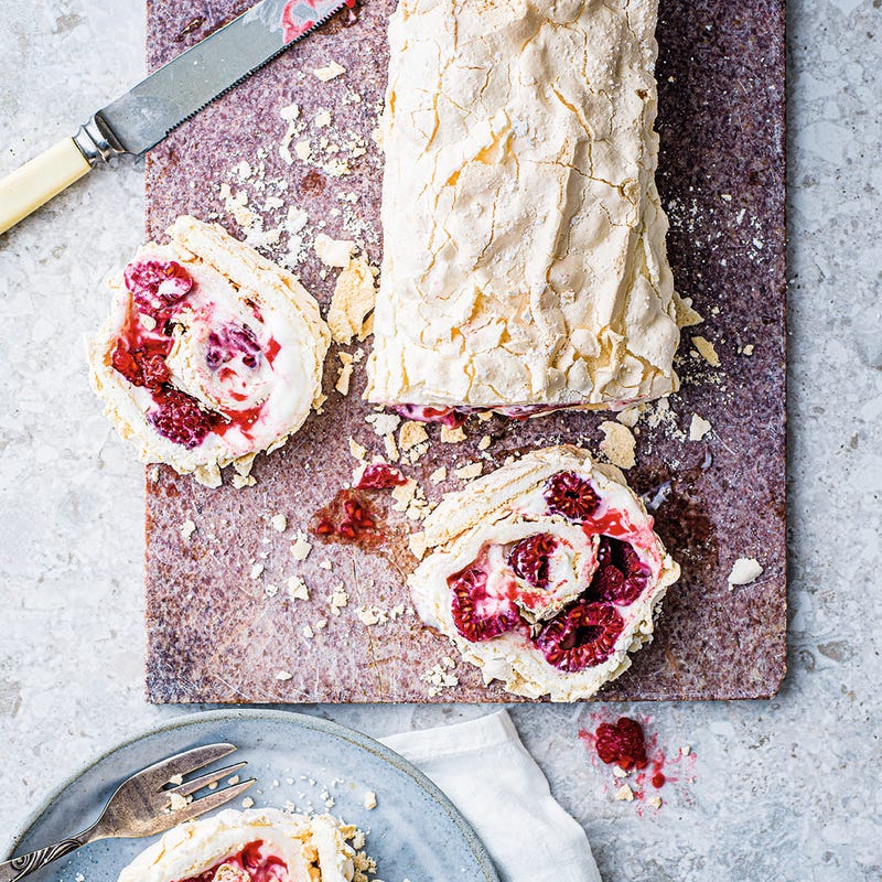 Photo of Raspberry ripple roulade by WW