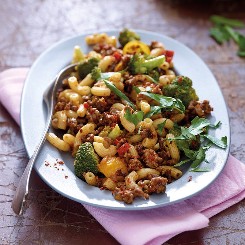 Scharfe One-Pot-Pasta mit Tatar
