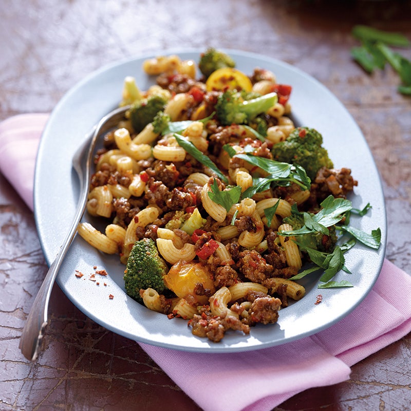 Scharfe One-Pot-Pasta mit Tatar
