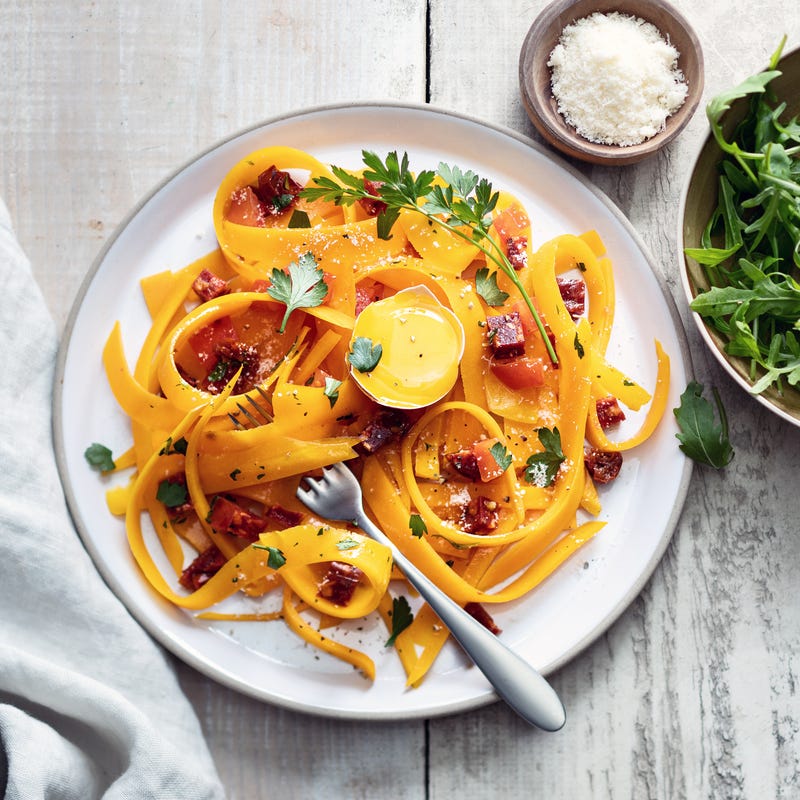 Photo de Carbo’rosso de courge au chorizo prise par WW