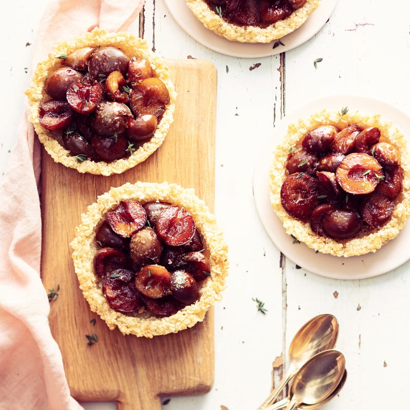 Photo de Tartelette aux flocons de riz et mirabelles prise par WW