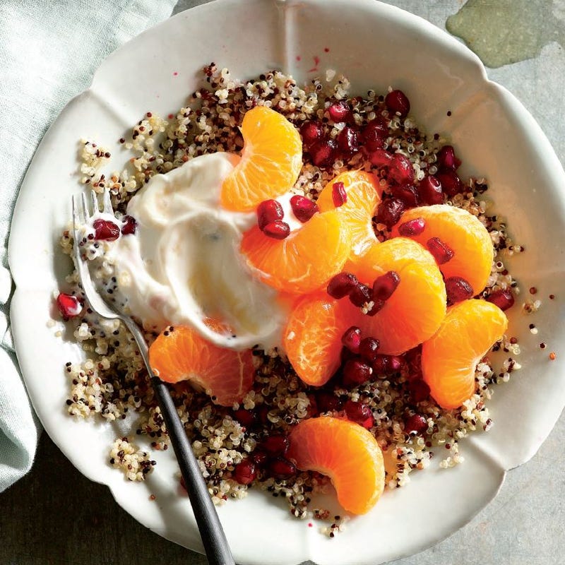 Photo de Breakfast bowl au quinoa, clémentine et grenade prise par WW