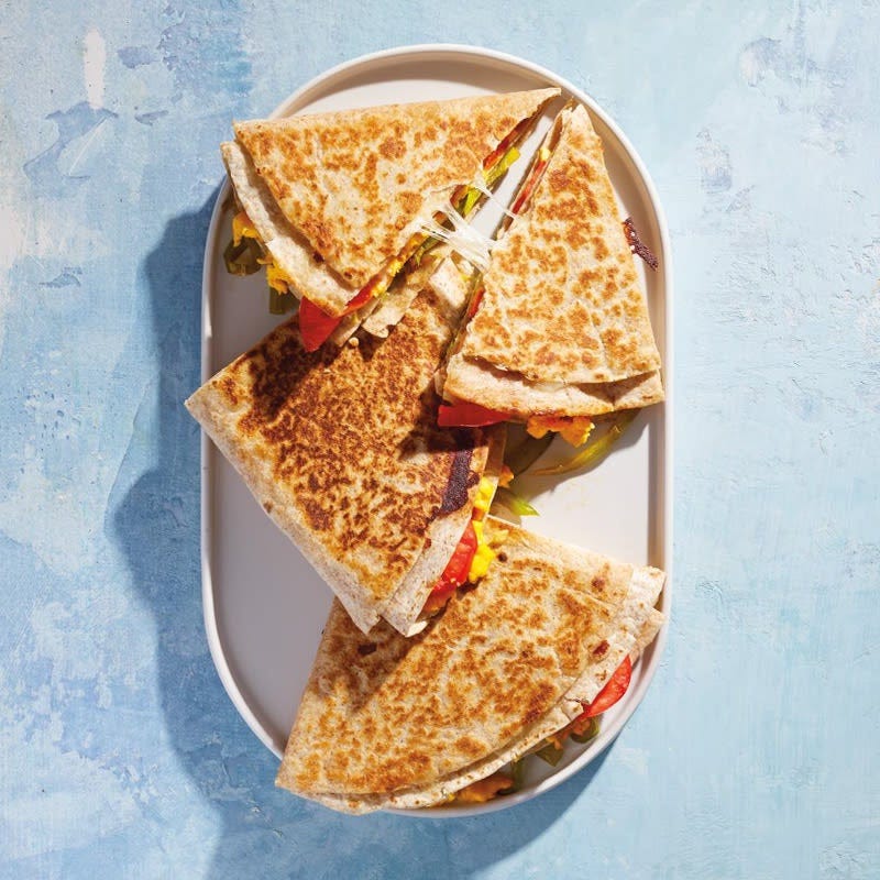 Wrap cubanelle et oeufs