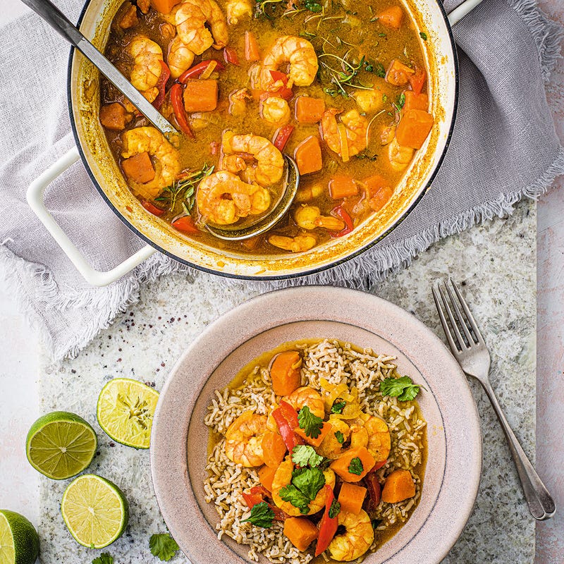 Photo of Caribbean prawn curry by WW