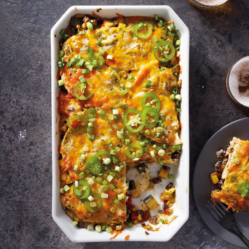 Lasagnes mexicaines aux légumes