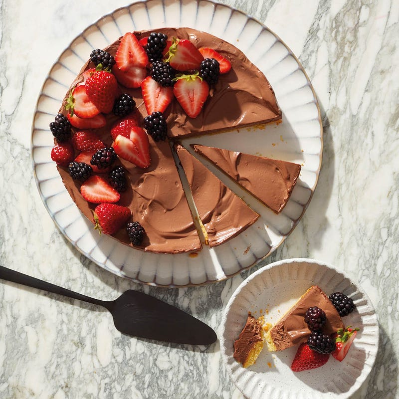 Tarte au chocolat noir