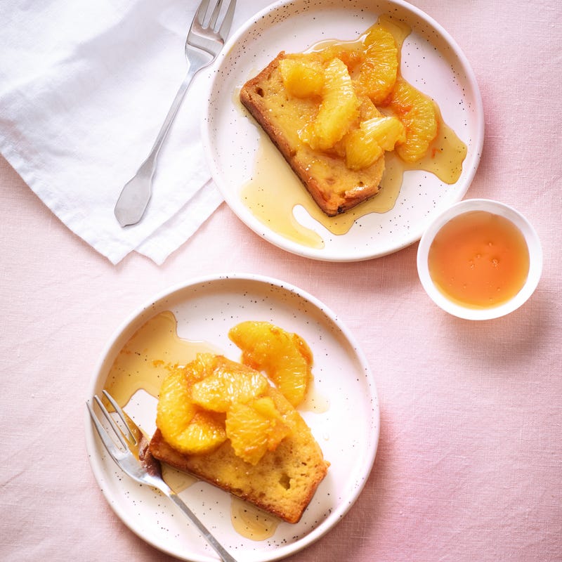 Photo de Pain perdu de maïs et oranges grillées prise par WW