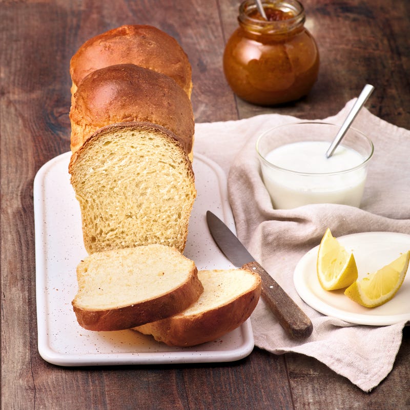 Photo de Brioche au fromage blanc et au citron prise par WW