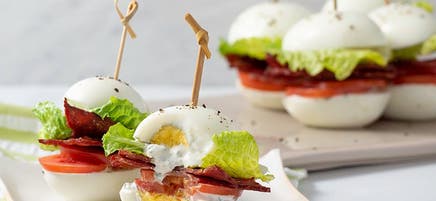 Burger aux œufs