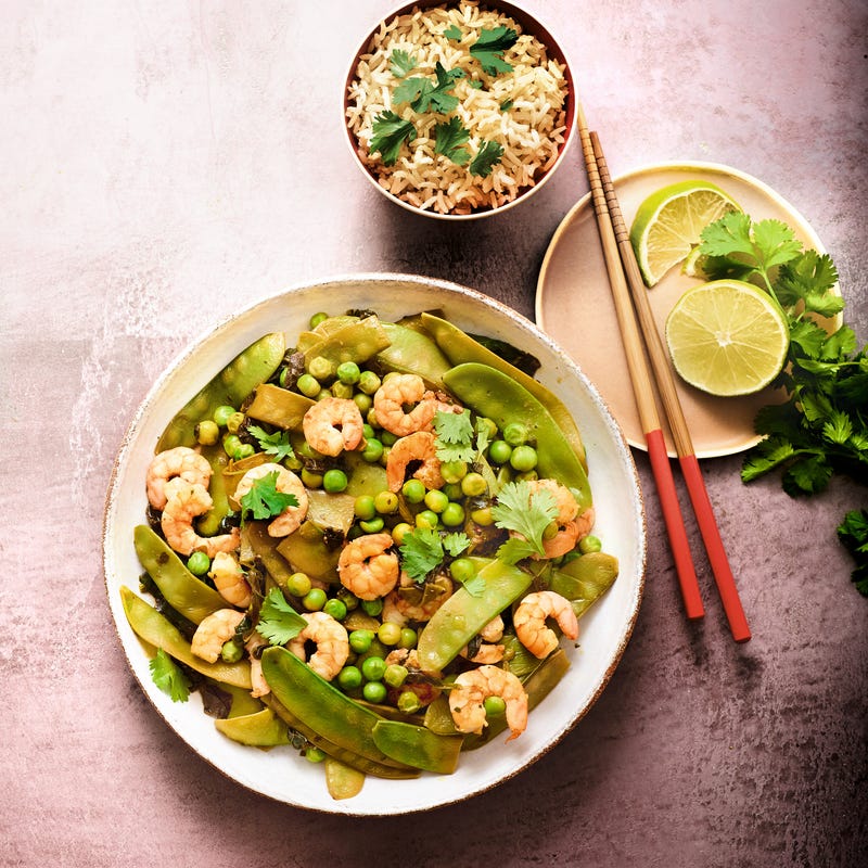 Photo de Crevettes sautées au soja prise par WW