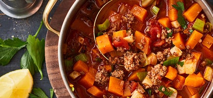 Süßkartoffel-One-Pot-Chili