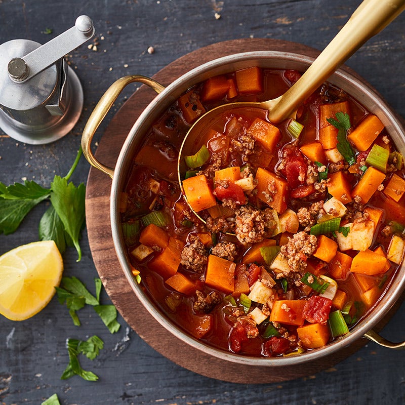 Süßkartoffel-One-Pot-Chili