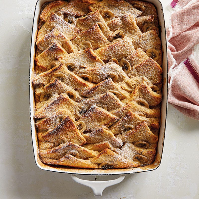 French-Toast-Auflauf mit Bananen