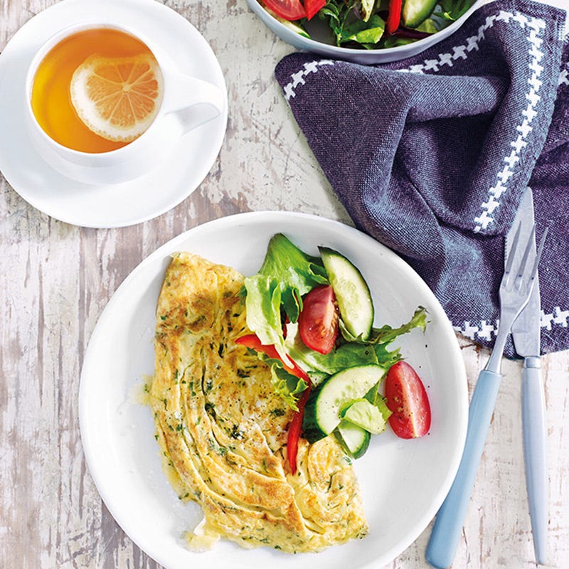 Kräuter-Käse-Omelette