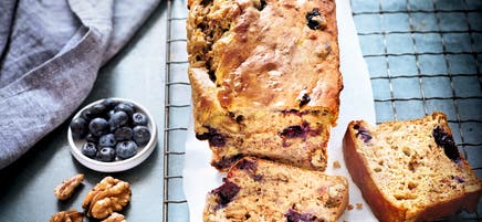 Breadcake banane-noix- myrtilles