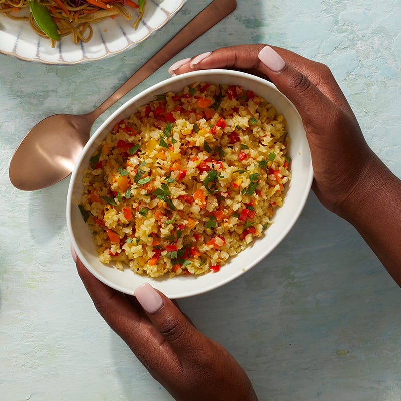 ViktVäktarna - Rostat blomkålsris med paprika