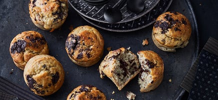 Schoko-Bananen-Muffins