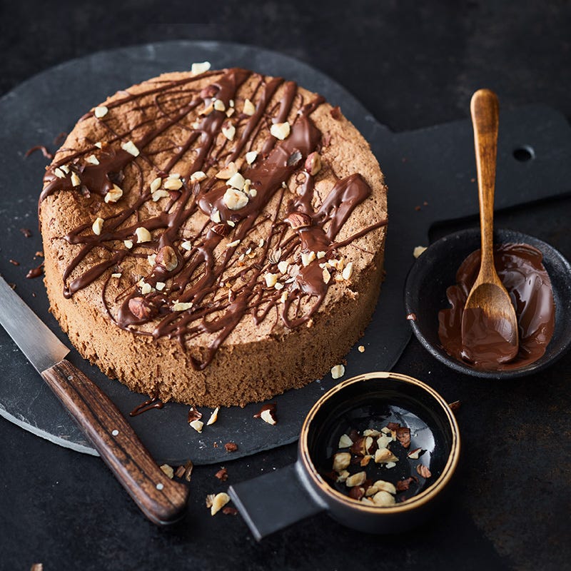 Schoko-Haselnuss-Kuchen