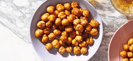 Air-fryer five-spice chickpeas