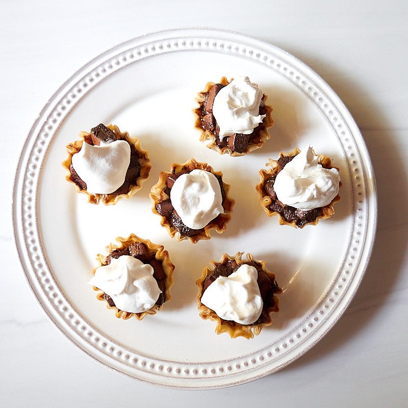 Photo of Brownie phyllo tarts by WW