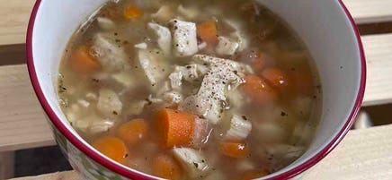 Leftover Turkey Soup by Coach Emily