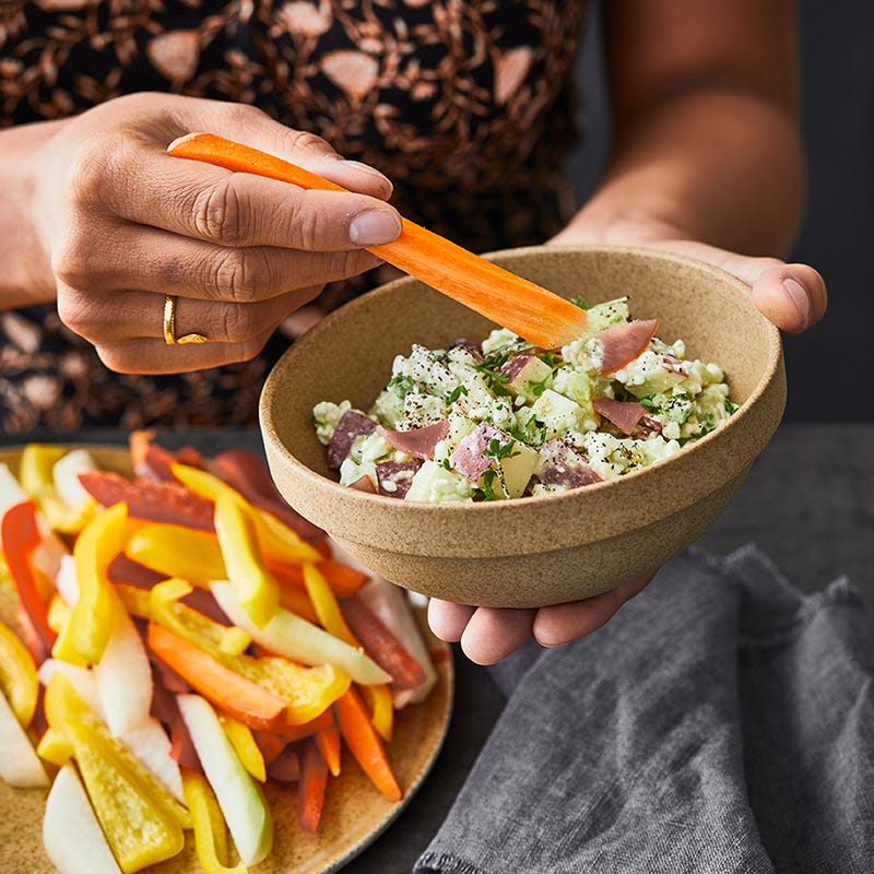 Avocado-Schinken-Dip