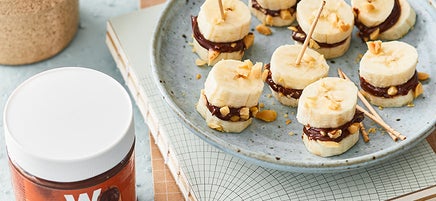 Schoko-Bananen-Bites