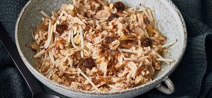 Apfel-Zimt-Porridge