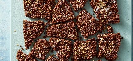 Chocolate Quinoa Crunch Bark