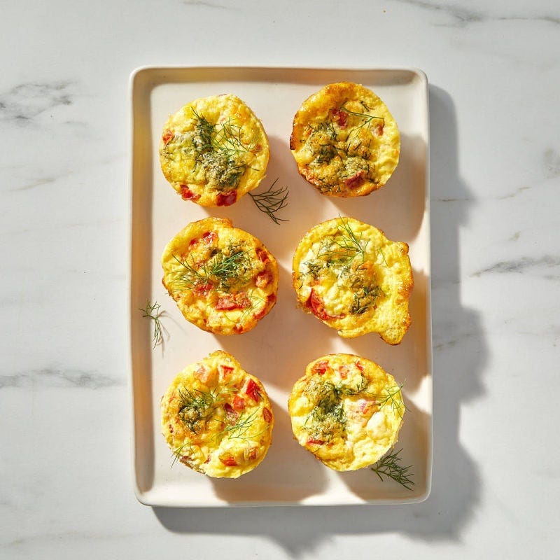 Foto van Vegetarische eiermuffins door WW