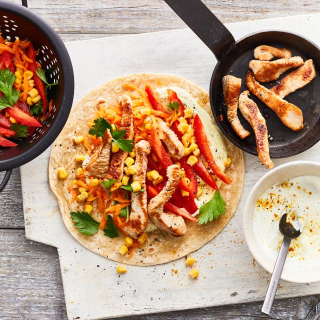Schnitzel-Wrap