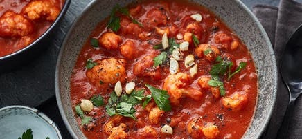 Tomaten-Blumenkohl-Suppe