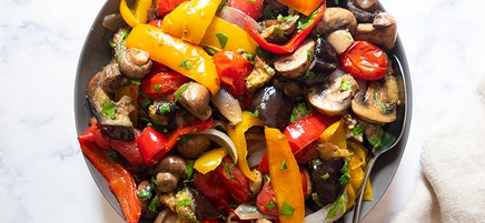 Marinated Roasted Vegetable Medley