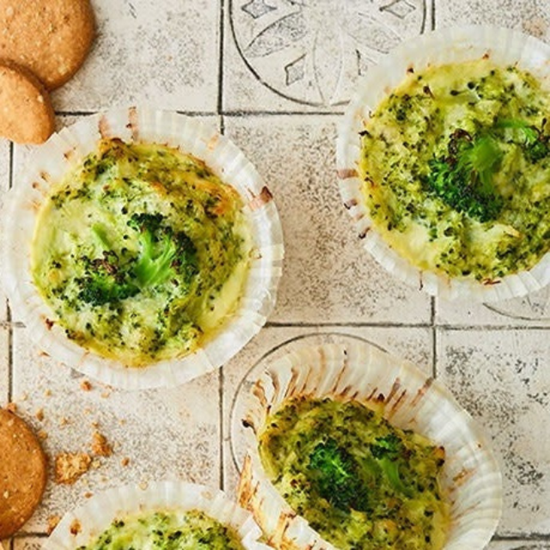 Kleine Broccolimuffins