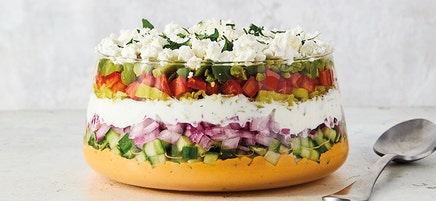 Meze Platter Layered Dip