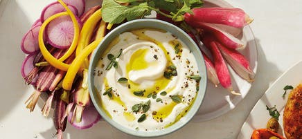 Whipped feta dip