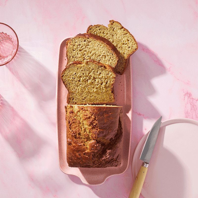 Avocado banana bread