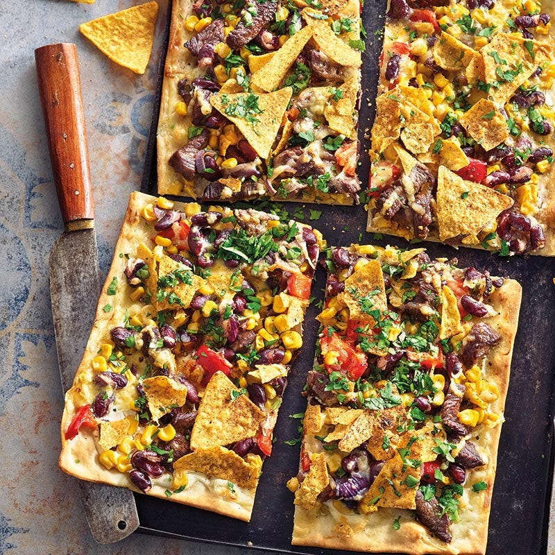 Tex-Mex-Flammkuchen