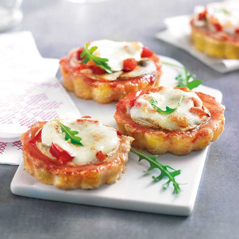 Überbackene Polentataler