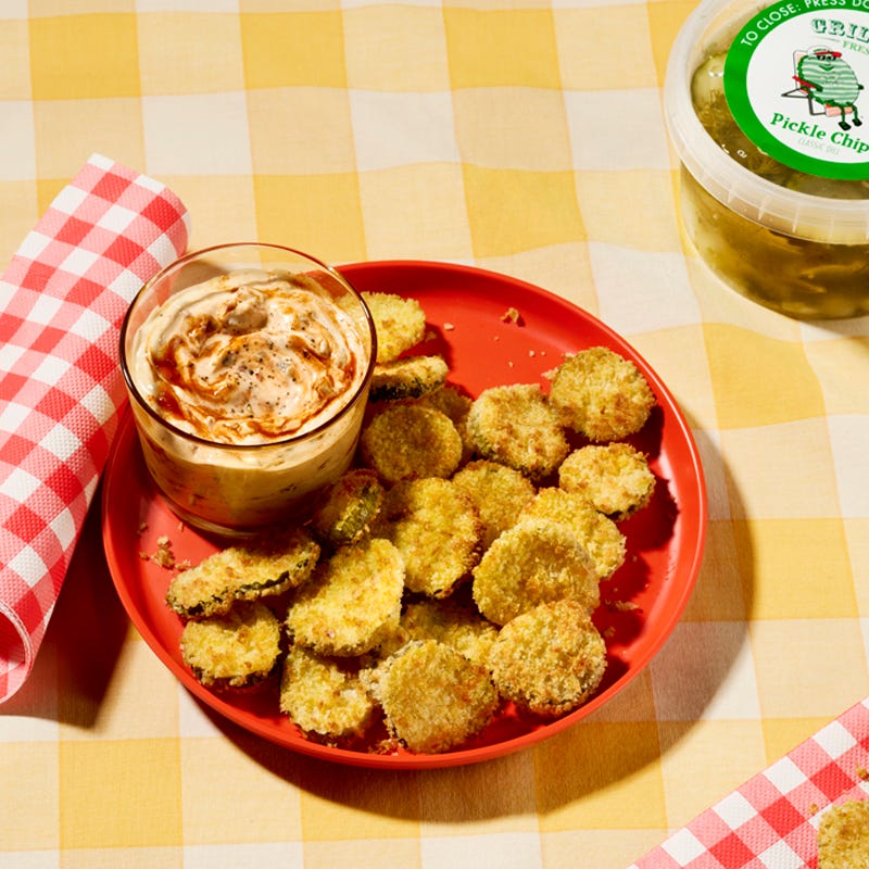 Photo of Crunchy air fryer pickle chips by WW