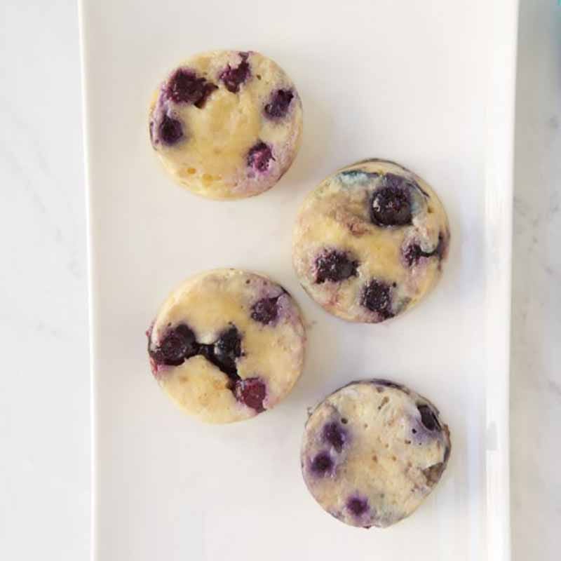 Photo of Banana-Blueberry Pancake Bites by WW