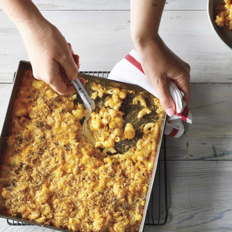 Photo de Macaroni au fromage avec sauce crémeuse à la courge du chef Eric Greenspan par WW