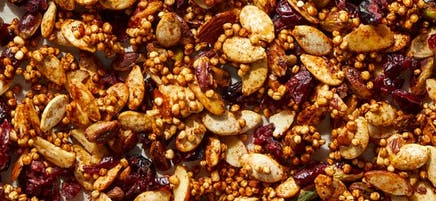 Pumpkin Seed and Nut Crunch Snack Mix