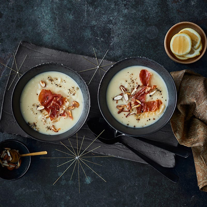 Pastinaken-Parmesan-Suppe