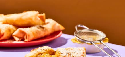 Rouleaux de tarte aux pommes