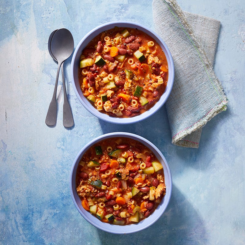 ViktVäktarna - Minestrone med kalkonfärs