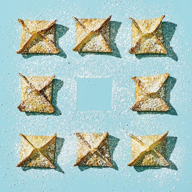 Erdbeer-Schoko-Wan-Tans