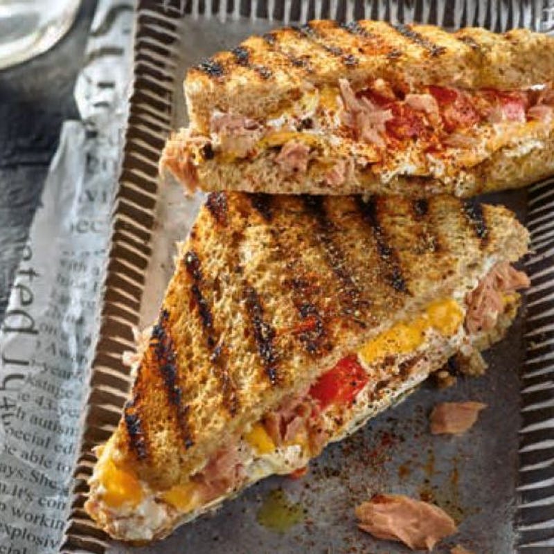 Foto van Luxe tosti met tonijn door WW